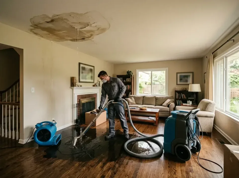 attic-pipe-burst-ceiling-drip-008 — frequently asked questions, Water Damage Restoration & Carpet Care in North Bay Village,…